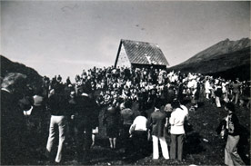 Inaugurazione lavori di ristrutturazione 1976